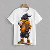 2025 New Basketball Music T Loose Printed Men's Summer T-shirt 100% Cotton Beautiful Style Interesting T-shirt