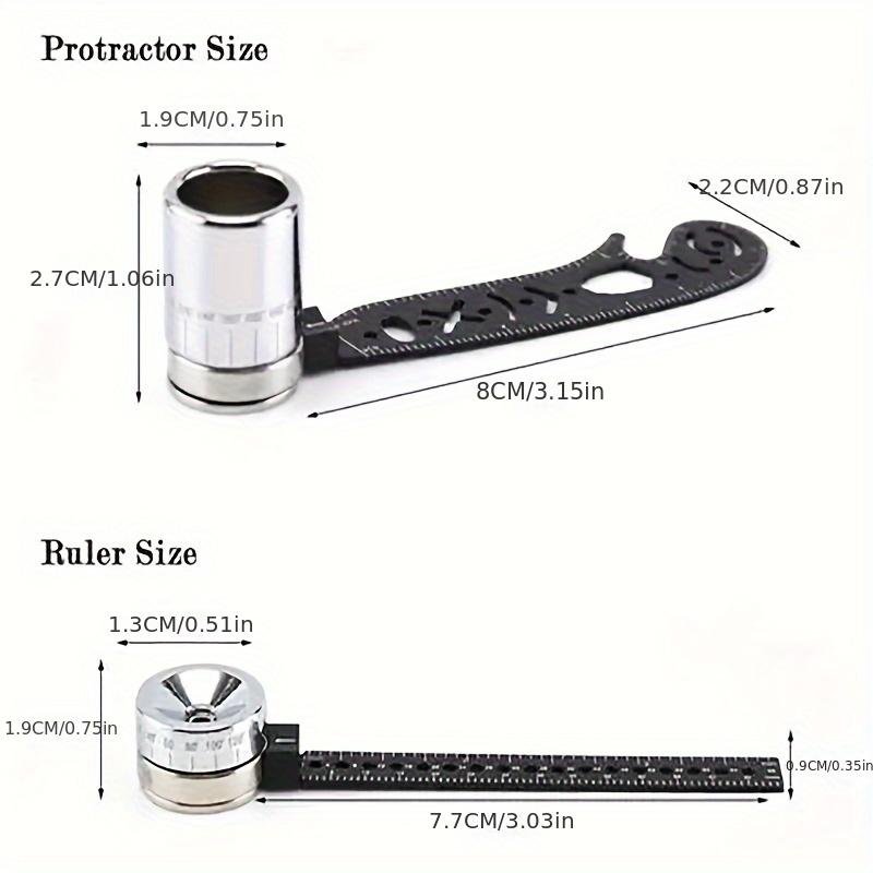Multifunctional Drafting Drawing Ruler Adjustable Circle Spiral Drawing Too Curved Ruler for Engineering Sketching Student Art