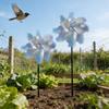 Bird- Windmill — -Reflective Children's Toy & Outdoor Bird Deterrent For Balconies And Gardens (8- Windmill)