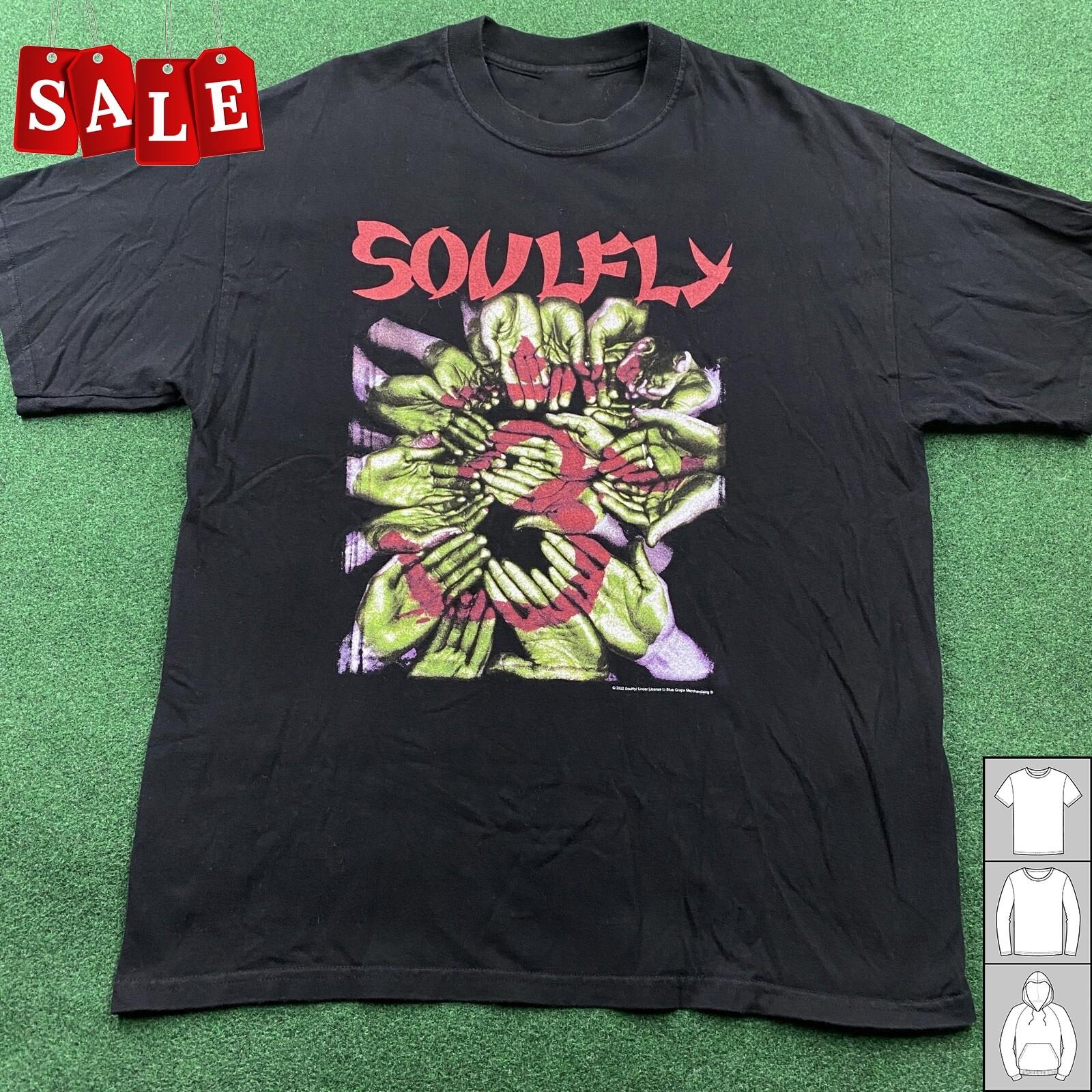New Soulfly Band Gift For Fans Men All Size Shirt LW849 XXXL