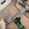 Women's Thick-Soled Birkenstock-Inspired Closed-Toe Slippers - 2025 Autumn/Winter Collection, Slip-On Loafers
