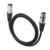 1m/3.3ft Microphone Cable 3Pin XLR Male to 3Pin XLR Female Male to Female Cable  for Speakers
