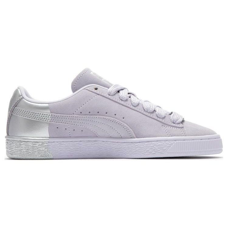Puma Suede Dance Crew Comfortable Versatile Durable Low-Top Sneakers Unisex Sneakers Light-Purple 398306-03