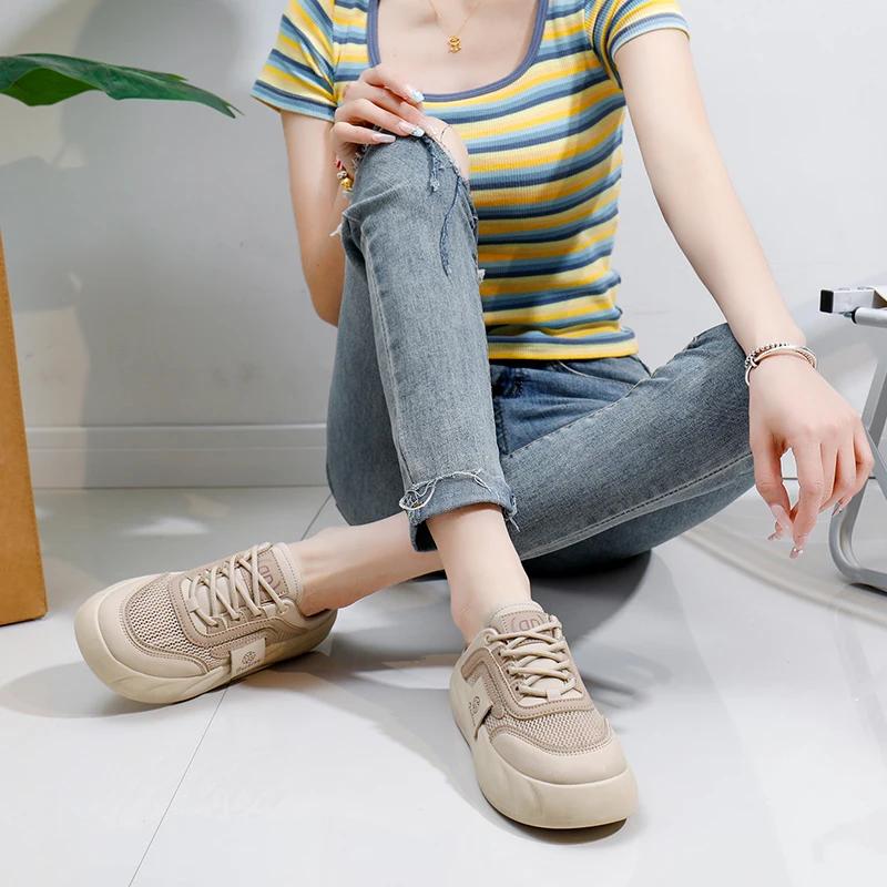 2025 Summer Women's Casual Comfort Slip On Walking Shoes Mesh Indoor Outdoor Anti-Skid Loafers Backless Mules Slides