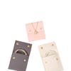 Creative Ultra-Fiber Jewelry Pouch for Rings & Earrings - Fashionable, Portable Storage Bag