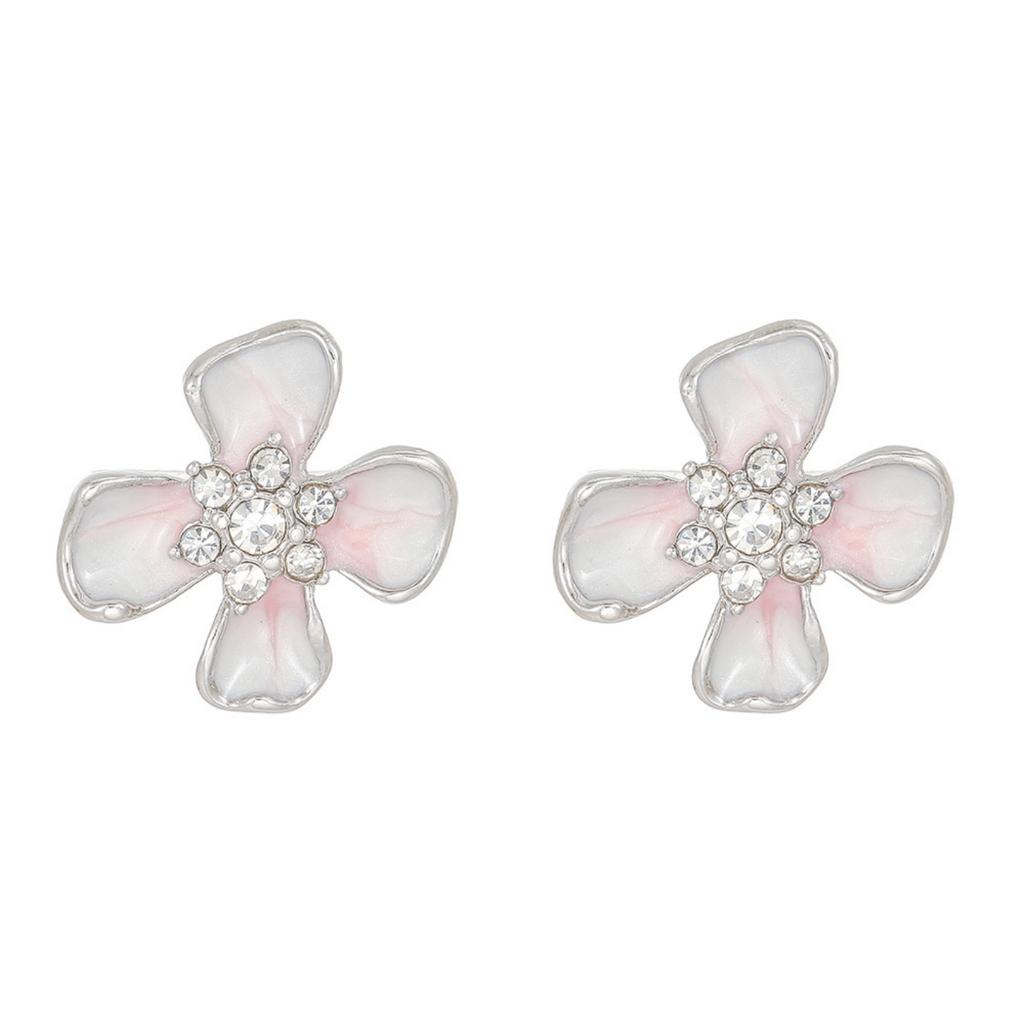 Zircons Flower Ear Hook Adornment Headphone Rhinestones Buckles For FreeClip 1 2 Decoration