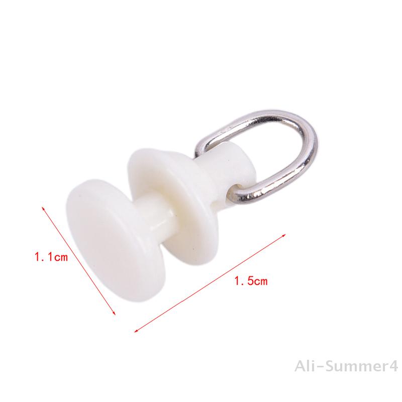 20pcs Curtain Track Glider Rail Curtain Hook Rollers Curtain Tracks Accessories