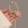 Hair Bun Fixed Clip Korean Style Ponytail Buckle Flower Women Hair Claw Butterfly Pearl Hair Clip