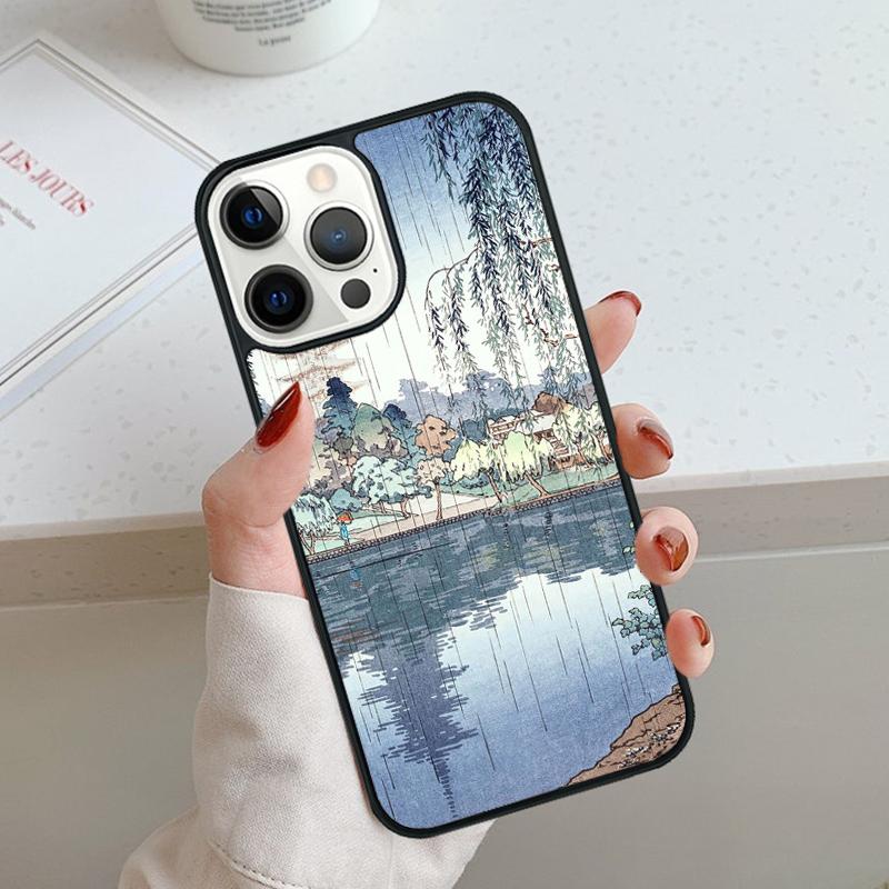 Ukiyo-e Japanese Style Art Painting Phone Case For iPhone 17 Air 11 12 13 14 15 16 Pro Max Cover For iPhone 17 Air Max Plus