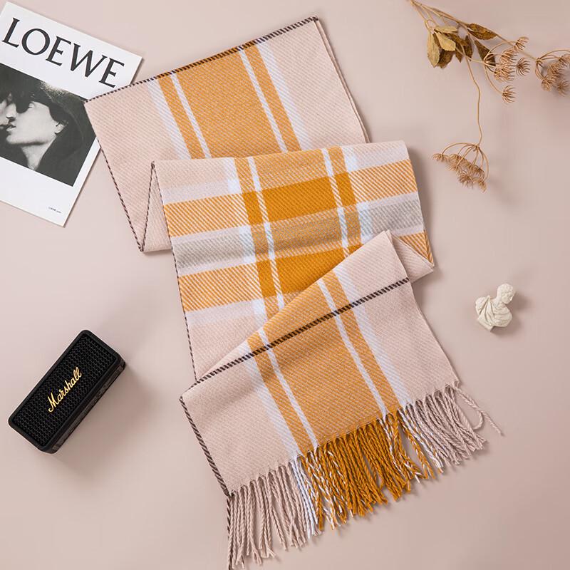 Aisiyalan Šetrný k pokožce kostkovaný šátek