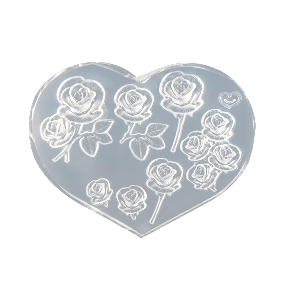 Silicone Nail Carving Molds Nails Stencils DIY UV Gel Manicure Tools Silicone Stamping Nail Art Molds Silicone Material