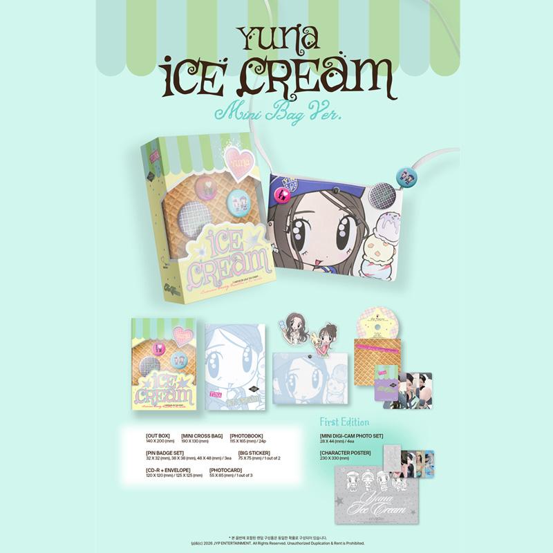 YUNA (Itzy) – Mini Borsa Gelato Ver. (Versione MD)
