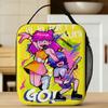 Hi Hi Puffy AmiYumi Lunch Bag Outdoor Picnic Lunch Box For Women Retro Custom Thermal Lunch Bags Oxford Portable Cooler Bag