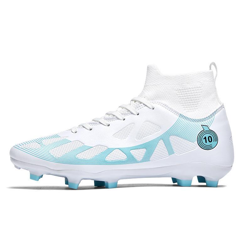 

New youth adult professional training nails long nails football shoes high top football shoes autumn non-slip broken 32