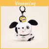 Plush Fun Puppy Keychain Cute Dog Design Cartoon Bag Pendant Great Gift For Pet Fans