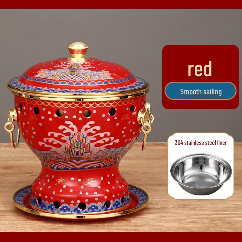 Mini Pure Copper Enamel Personal Hot Pot