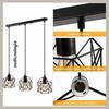 Nordic Metal Vintage Home Decorative Iron Chandelier Ceiling Light Indoor Restaurant Kitchen Decor Hanging Dining Pendant Light