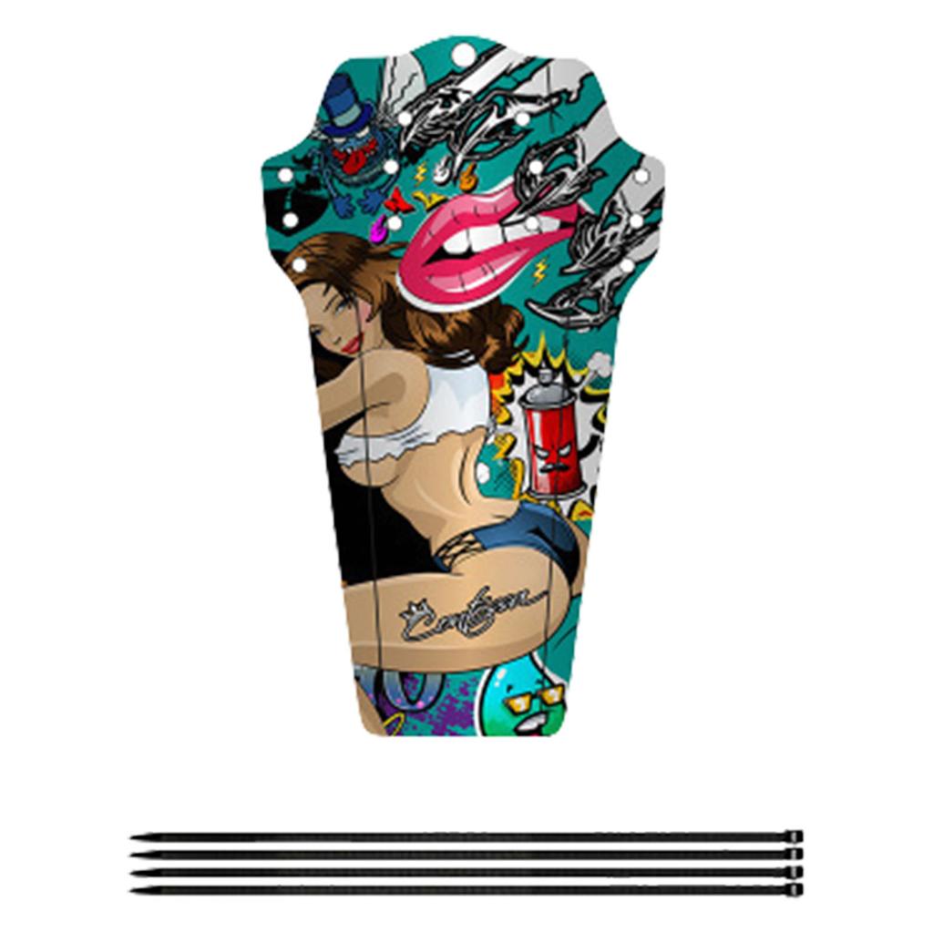 Universals Cycling Mud Guard Waterproofs Bicycles Mudguard Removable Road Bike Front and Rear Tire Bike Mudguard