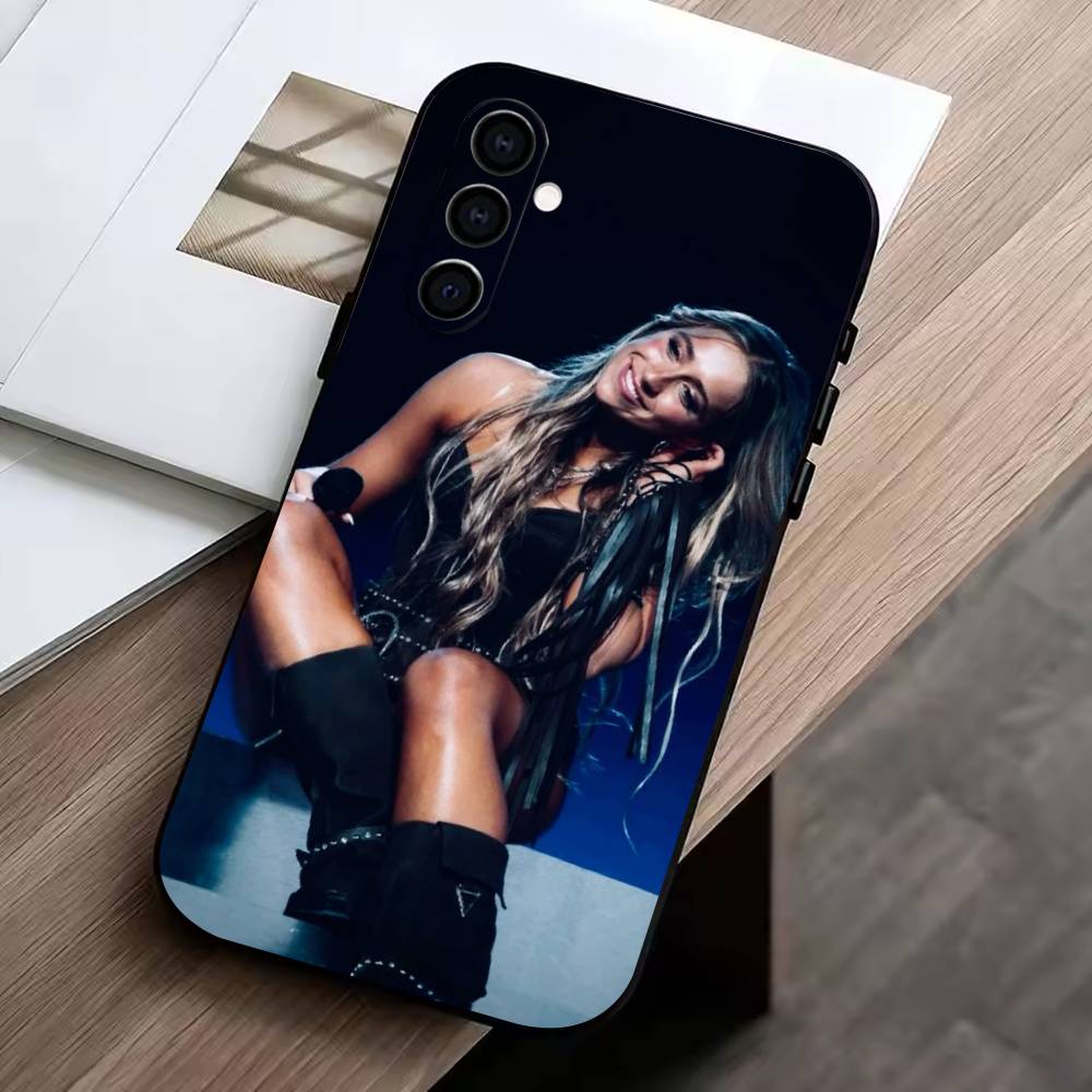 Singer-Z Tate McRae Phone Case For Samsung Galaxy A73,A72,A71,A70,A53,A52,A51,Others Soft Black Cover