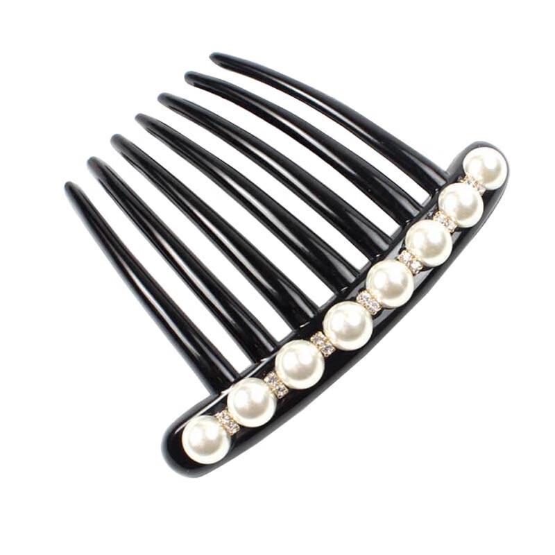 

Elegant Pearl Hair Comb Set