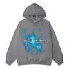 Heren Oversized Hoodie met 3D Digitale Print Streetwear Stijl Casual Pullover met Lange Mouwen