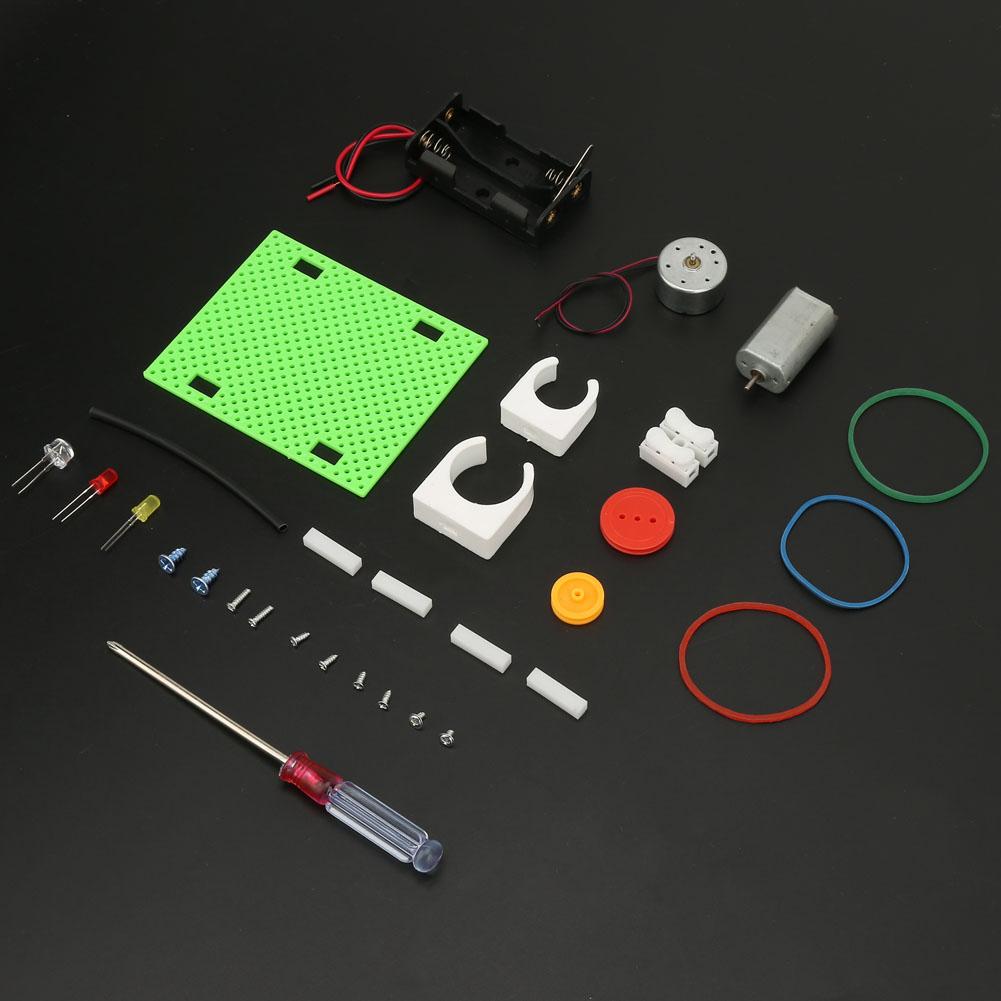 Mini Generator Electric Transmission Wheel for Kids Physical Experiment Learning Gift