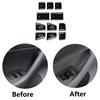 11pcs Open Door Button Decoration Cover Window Switch Button Patch Panel Sticker Protector Fit for Tesla Model 3 Y 2017-
