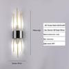 Elegant Luxury Glass Wall Lamp for Living Room, Bedroom, Hotel, or Bedside - Designer Style with Personality