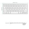 Ultra-Slim 78 Keys Wireless Bluetooth-Compatible Keyboard For Air For Ipad Mini Keyboards For Mac Computer PC Macbook Wholesale