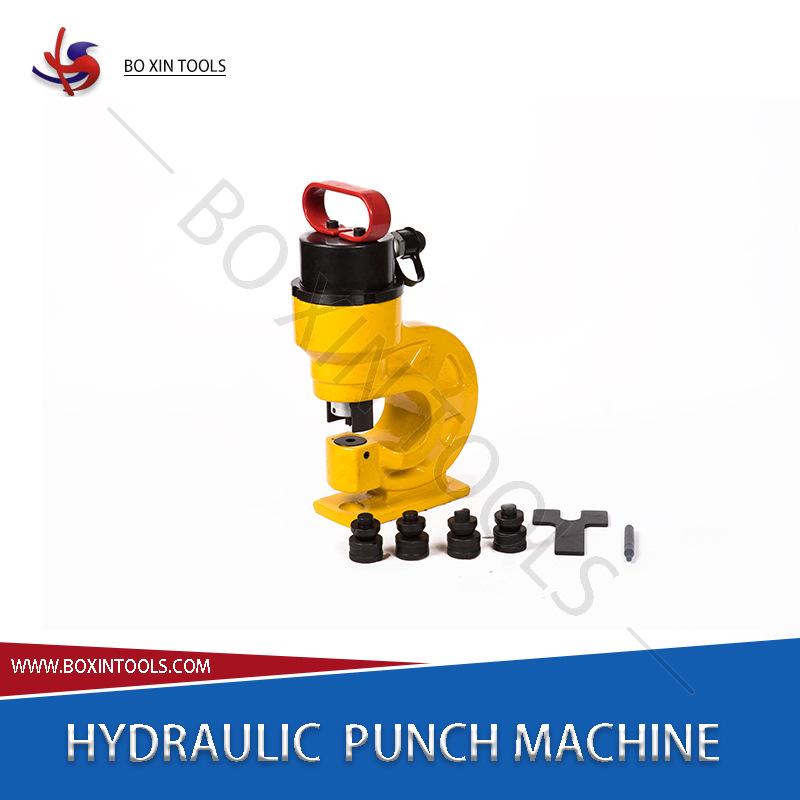 Compact Hydraulic Electric Pump & Copper Busbar Bender with Electric Puncher