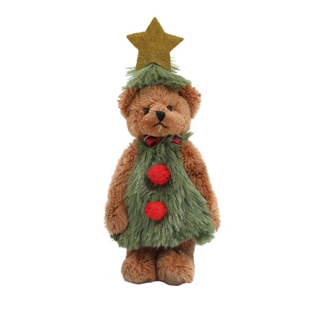 Cartoon Christmas Plush Bear Lovely Cute Bear Plush Dolls  Christmas Decoration