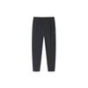 Knitted Sweatpants Men's Black Moderate Cuffed Pants 152227329-1