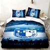 1. FC Magdeburg 3pc set Perfect for bedroom use Comfortable bedding set includes a duvet cover and two pillowcases Ideal birthday or Christmas gift