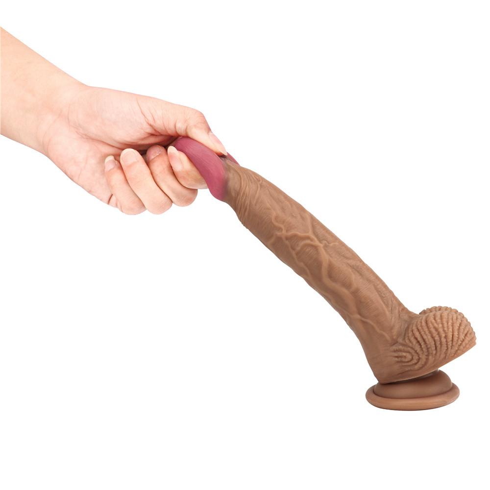 MoDi Dildo Stretch Schub G-Punkt Klitoris Anal Erwachsene Sex Spielzeug für Frauen Paar Flirten Werkzeug
