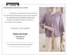 Stylish Knitted Pullover for Women, Ages 40-60: Three-Quarter Sleeve Top for Middle-Aged & Elderly