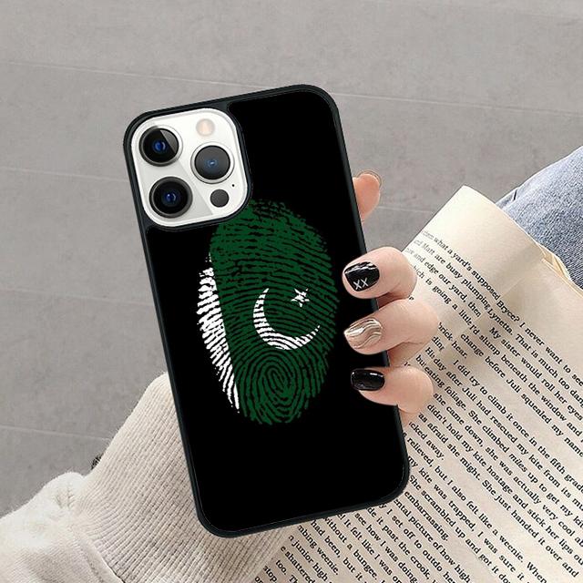 Pakistan Flag Banner Phone Case For iPhone 17 Air 16 pro max 15 14 plus 12 13 Soft Bumper Shell Cover coque