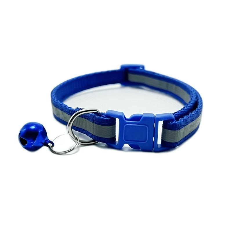 Reflective Pet Collar with Bell - Cat and Kitten Necklace
