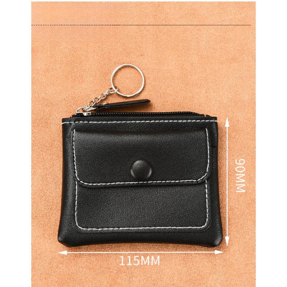 Mini Change Bag, Key Bag, Men's and Women's Short Small Wallet, Card Bag, Coin Storage Bag, Multi-functional Clutch Bag.