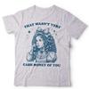Funny Meme Shirt Cash Money Vintage Girl Graphic Tee Unisex & Ladies T-Shirt