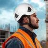 Safety Helmet, ANSI/ISEA Z89.1 Approved ABS Safety Hard Hat with 6-Point Ratchet Suspension, Adjustable Vented Hardhat for Men Women Adults, for