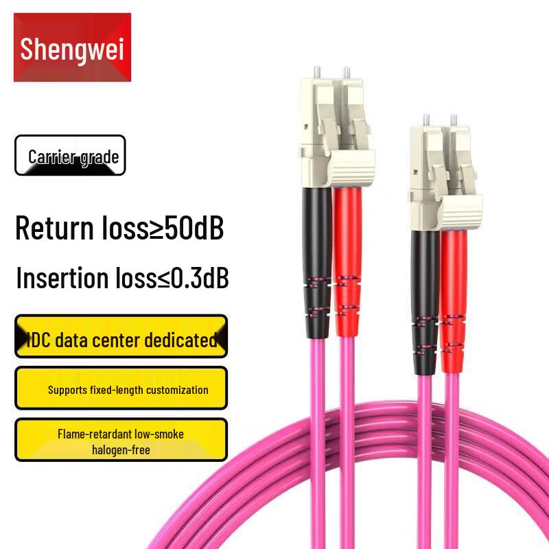 Shengwei Telecom-Grade Armored Fiber Optic Patch Cable