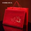 Embroidered deer imitation cashmere scarf women's winter shawl pink shawl new outer birthday gift