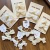 Ensemble polyvalent d'accessoires pour cheveux à nœuds sucrés pour les petites filles: Élastiques à cheveux, Porte-queues de cheval, Élastiques en caoutchouc et Pinces