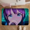 Anime-girls Band cryS Floor Mat Soft Non-Slip Bath Mat, Bedside Carpet, Absorbent Doormat for Home