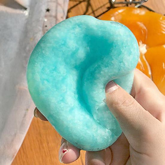 Slow-Rising Coconut Oil Squeeze Toy Moldable TPR Fidget with Realistic Texture Portable Stress Reliever for Kids Adults Decompression Gift