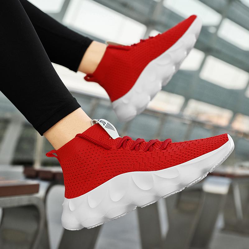 Sneakers Men Casual Comfortable High Top Tennis Men Shoes Breathable Men Outdoor Soft Soled Anti Slip Sport Running Shoes 2024