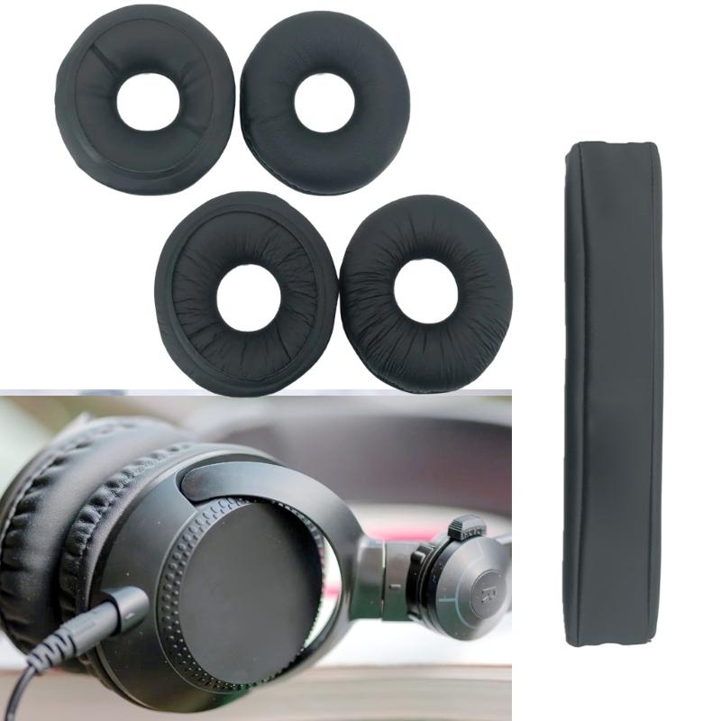 Studio Grade Headphone Cushion Replacement With Memory Foam Padding Noise Reduction For RP-DJ1200 DJ1210