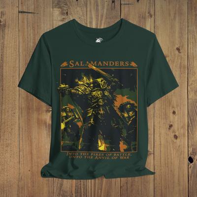 Salamander , Warhammer40k,  S-3XL Unisex-Shirt Baumwolle Übergröße Große Größe