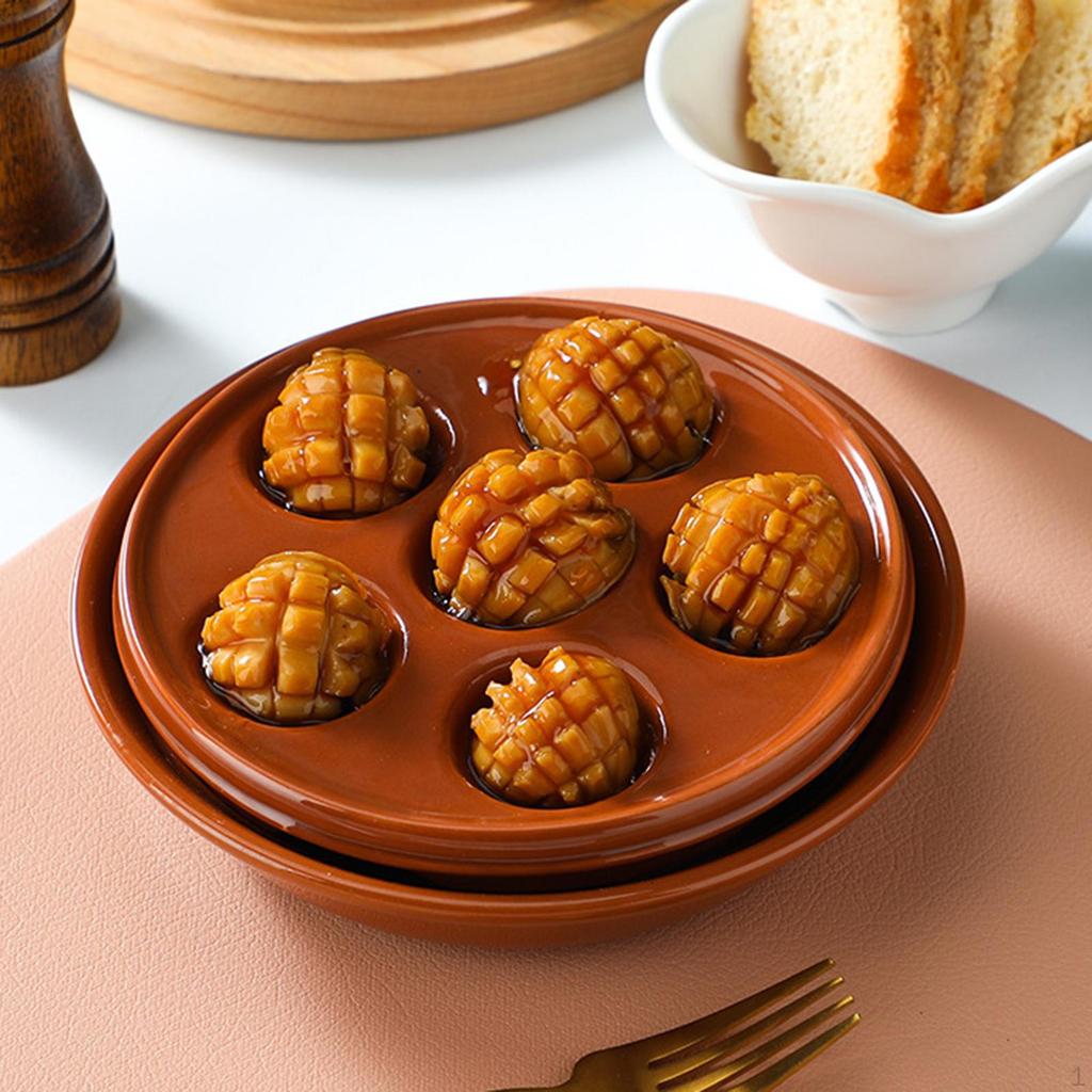 Konkyliefat Keramiske Bakte tallerkener Sjømat Serveringsverktøy Kjøkkenverktøy Escargot for