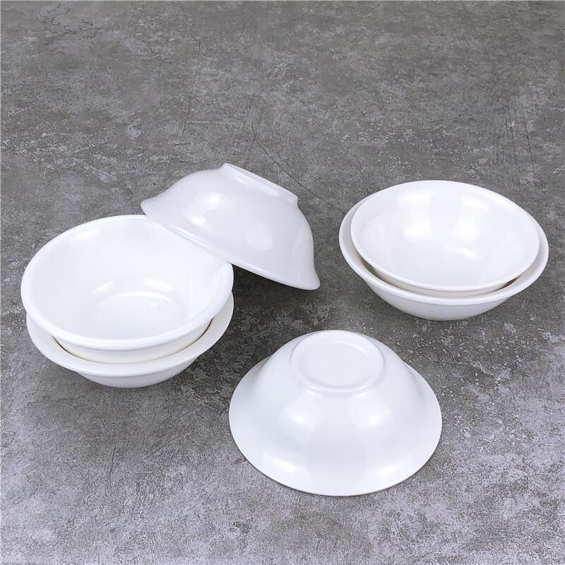 Pure White Ceramic Rice & Soup Bowl